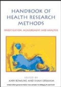Cover: Handbook Of Health Research Methods - McGraw-Hill Education