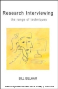 Enlarge image Cover: Research Interviewing - Open University Press