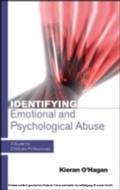 Cover: Identifying Emotional And Psychological Abuse - McGraw-Hill Education