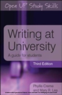 Enlarge image Cover: Writing At University - McGraw-Hill Education