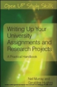 Enlarge image Cover: Writing Up Your University Assignments And Research Projects - McGraw-Hill Education