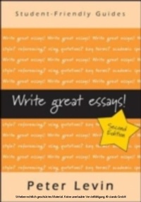 Enlarge image Cover: Write Great Essays - McGraw-Hill Education
