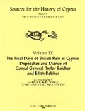 Cover: The Final Days of British Rule in Cyprus - Greece & Cyprus Research Center, Incorporated