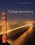 Cover: College Accounting Chapters 1-24 with Connect Access Card - McGraw-Hill Education
