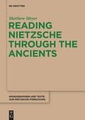 Cover: Reading Nietzsche through the Ancients - De Gruyter