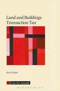 Cover: Land and Buildings Transaction Tax - Bloomsbury Professional