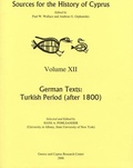 Cover: German Texts - Greece & Cyprus Research Center, Incorporated
