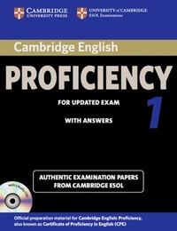 Abbildung von: Cambridge English Proficiency 1 for updated exam - Klett