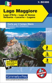Abbildung von: Lago Maggiore Nr. 08 Outdoorkarte Italien 1:50 000 - Kümmerly+Frey
