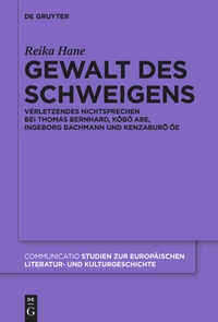 Bild vergrößern Bild: Gewalt des Schweigens - De Gruyter