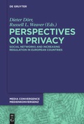 Cover: Perspectives on Privacy - De Gruyter
