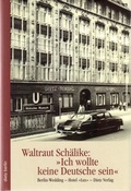 Cover: "Ich wollte keine Deutsche sein" - Dietz