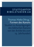 Cover: Formen des Kanons - Katholisches Bibelwerk