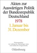 Cover: Akten zur Ausw&auml;rtigen Politik der Bundesrepublik Deutschland 1978 - De Gruyter Oldenbourg