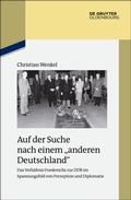 Cover: Auf der Suche nach einem "anderen Deutschland" - De Gruyter
