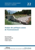 Cover: Analyse des politiques suisses de l'environnement - Verlag R&uuml;egger