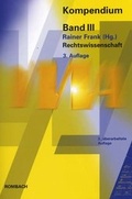 Cover: Rechtswissenschaft - Rombach Druck- und Verlagshaus