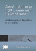 Cover: "Sonst hat man ja nichts, wenn man nix lesen kann." - Praesens Verlag