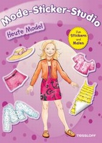 Enlarge image Cover: Mode-Sticker-Studio. Heute Model - Tessloff Verlag Ragnar Tessloff GmbH & Co. KG