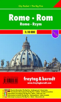Abbildung von: Rom, Stadtplan 1:10.000, City Pocket + The Big Five - Freytag-Berndt und ARTARIA