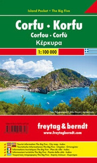 Abbildung von: Korfu, Autokarte 1:100.000, Island Pocket + The Big Five - Freytag-Berndt und ARTARIA