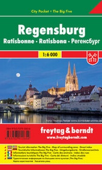 Abbildung von: Regensburg, Stadtplan 1:6.000, City Pocket + The Big Five - Freytag-Berndt und ARTARIA