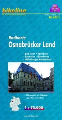 Abbildung von: Radkarte Osnabrücker Land (RK-NDS11) - Esterbauer