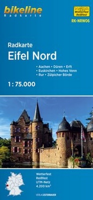 Abbildung von: Radkarte Eifel Nord (RK-NRW06) - Esterbauer