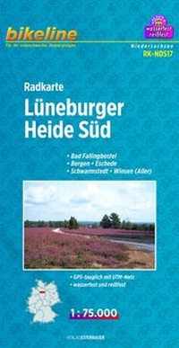 Abbildung von: Radkarte Lüneburger Heide Süd (RK-NDS17) - Esterbauer