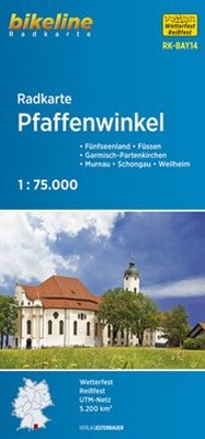Abbildung von: Radkarte Pfaffenwinkel (RK-BAY14) - Esterbauer
