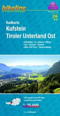 Abbildung von: Radkarte Kufstein Tiroler Unterland Ost (RK-A13) - Esterbauer
