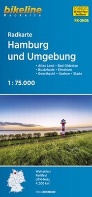 Abbildung von: Radkarte Hamburg und Umgebung (RK-SH06) - Esterbauer
