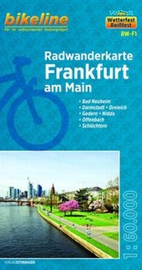 Abbildung von: Radwanderkarte Frankfurt am Main - Esterbauer