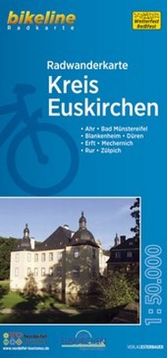 Abbildung von: Radwanderkarte Kreis Euskirchen - Esterbauer