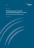 Cover: Rechtsprechnung zu dem Recht der Gesch&auml;ftsdingungen im Inland - VDMA