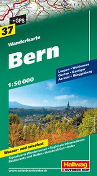 Abbildung von: Bern Wanderkarte Nr. 37, 1:50 000 - Hallwag