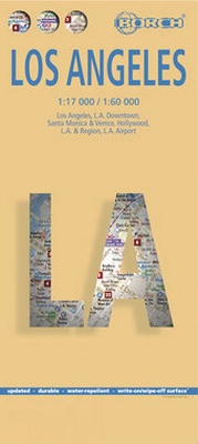 Abbildung von: Los Angeles, Borch Map - Borch