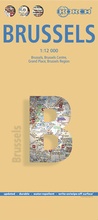 Cover: Brussels, Br&uuml;ssel, Borch Map - Borch