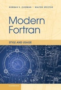 Cover: Modern Fortran - Cambridge University Press