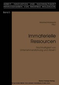 Cover: Immaterielle Ressourcen Band 3 - Edition Rainer Hampp