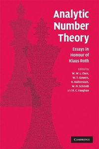 Enlarge image Cover: Analytic Number Theory - Cambridge University Press