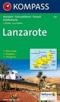 Abbildung von: Lanzarote - KOMPASS-Karten