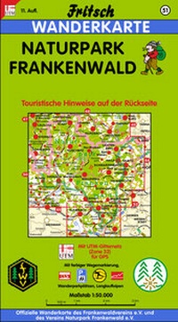 Abbildung von: Naturpark Frankenwald - Fritsch Landkartenverlag