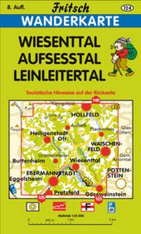 Abbildung von: Wiesenttal - Aufsesstal - Leinleitertal - Fritsch Landkartenverlag