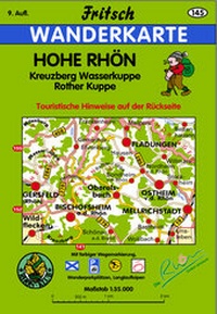 Abbildung von: Hohe Rhön - Fritsch Landkartenverlag