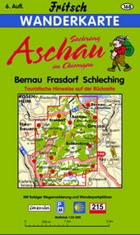 Abbildung von: Aschau - Bernau - Frasdorf - Schleching - Fritsch Landkartenverlag