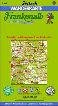 Abbildung von: Frankenalb im Nürnberger Land - Fritsch Landkartenverlag