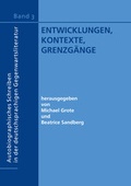 Cover: Entwicklungen, Kontexte, Grenzg&auml;nge - Iudicium