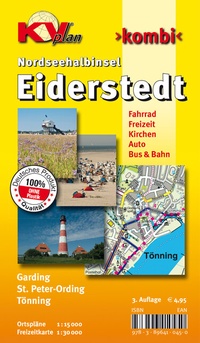 Abbildung von: Eiderstedt Nordseehalbinsel - St. Peter Ording, Tönning, Garding - Kommunalverlag Tacken