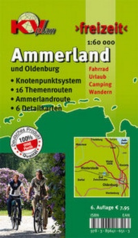 Abbildung von: Ammerland Lkr mit Oldenburg und Ammerlandroute - Kommunalverlag Tacken